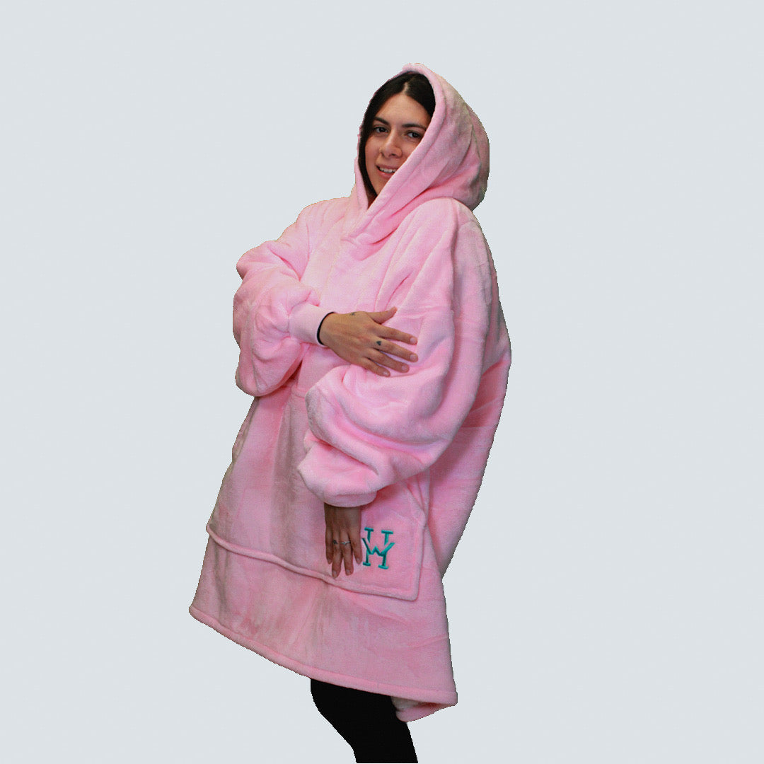 Light Pink hoodiewho