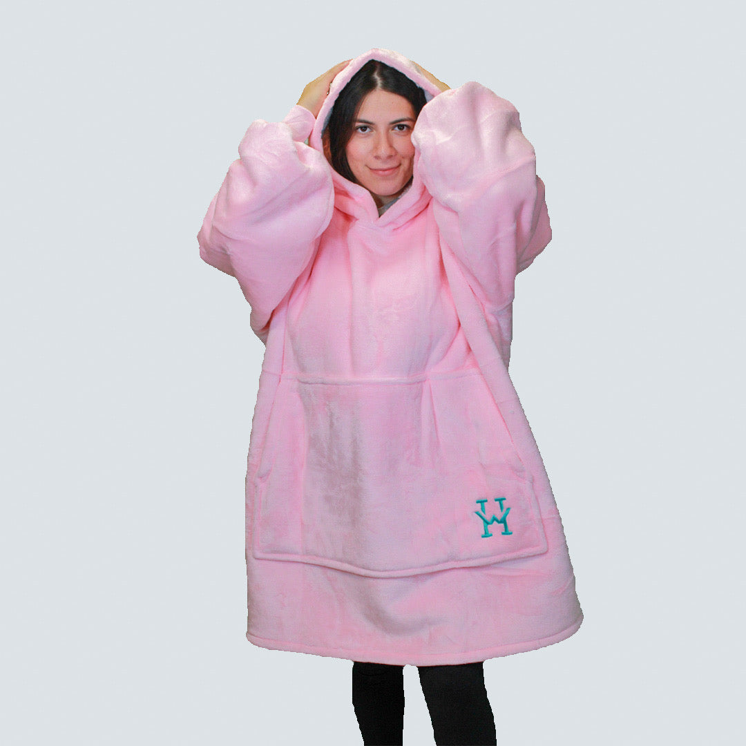 Light Pink hoodiewho