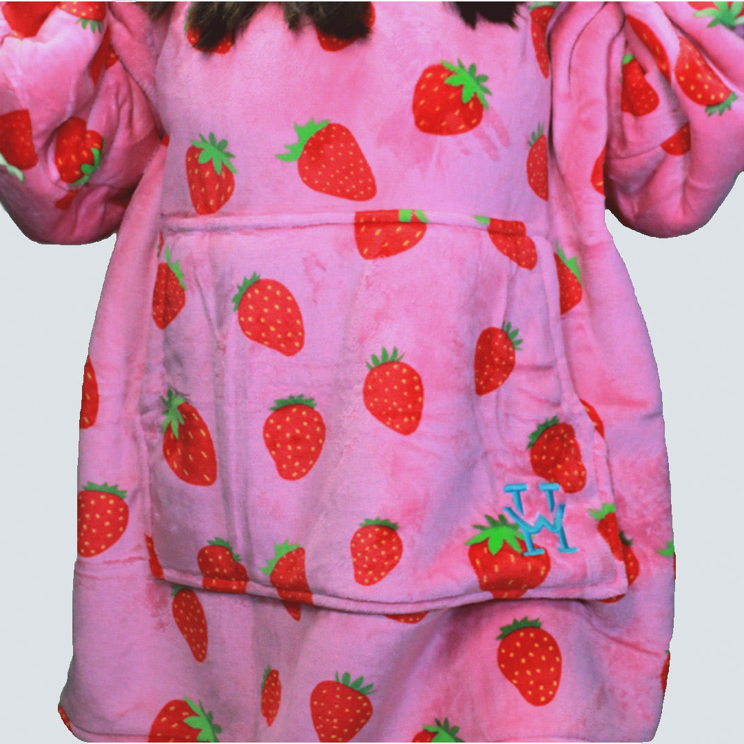 Berry Pink hoodiewho