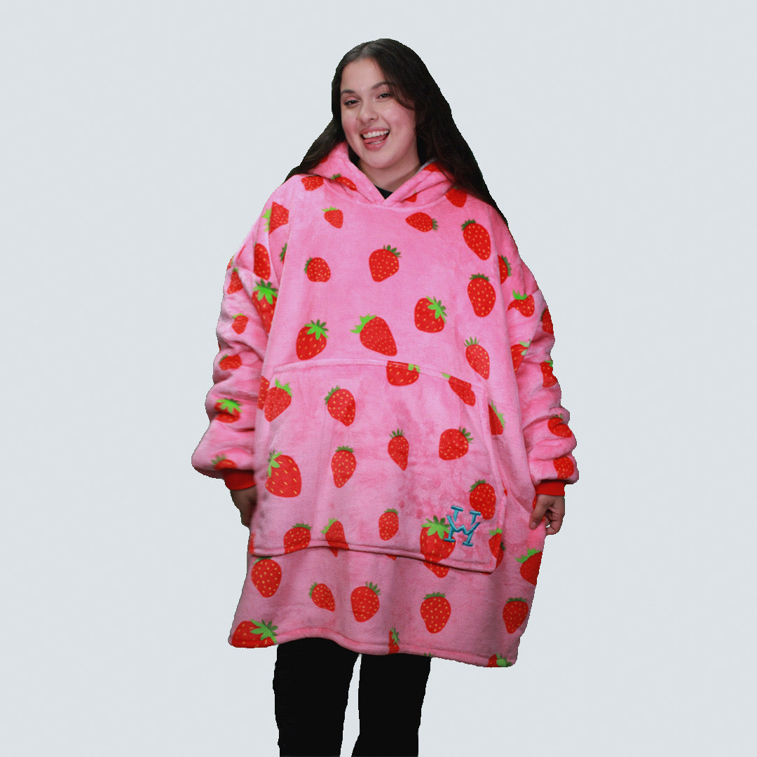 Berry Pink hoodiewho