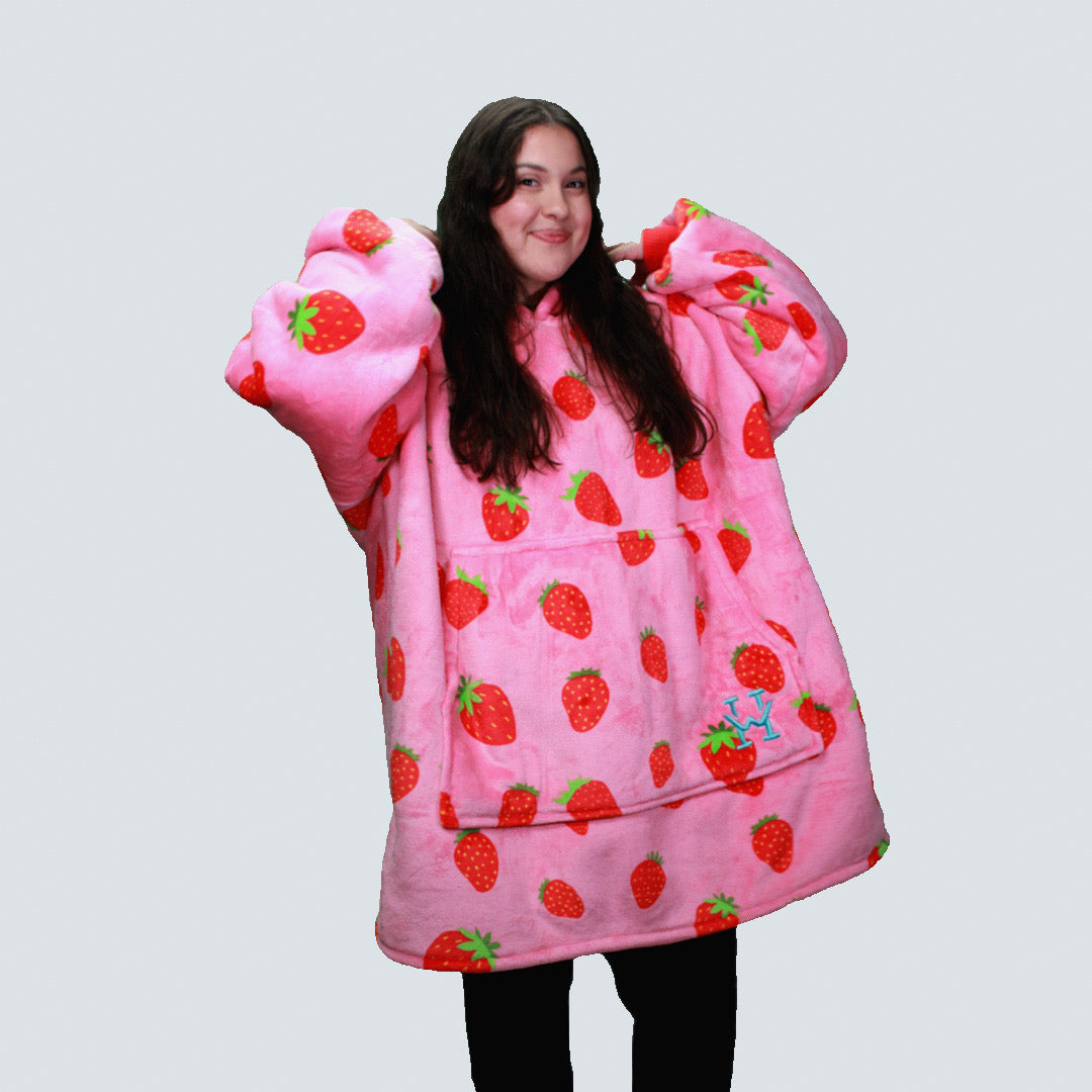 Berry Pink hoodiewho